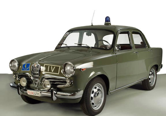 Alfa Romeo Giulietta T.I. Polizia 101 (1959–1961) images