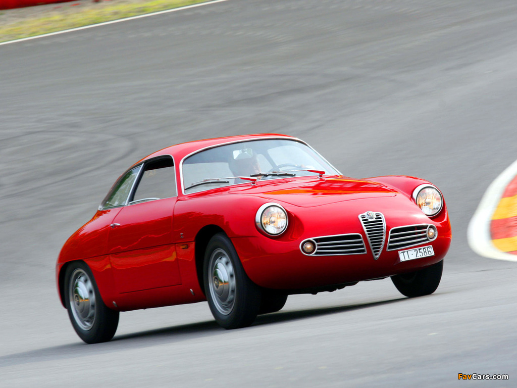 Alfa Romeo Giulietta SZ 101 (1960–1961) images (1024 x 768)