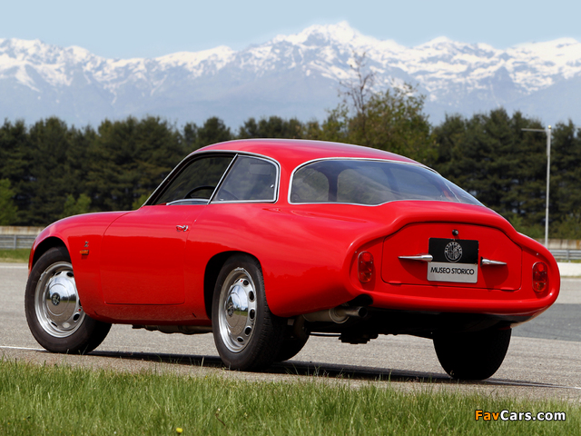 Alfa Romeo Giulietta SZ Coda Tronca 101 (1961–1963) images (640 x 480)
