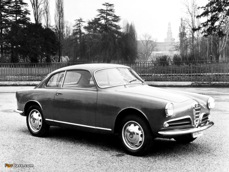 Images of Alfa Romeo Giulietta Sprint 750 (1954–1958) (800 x 600)