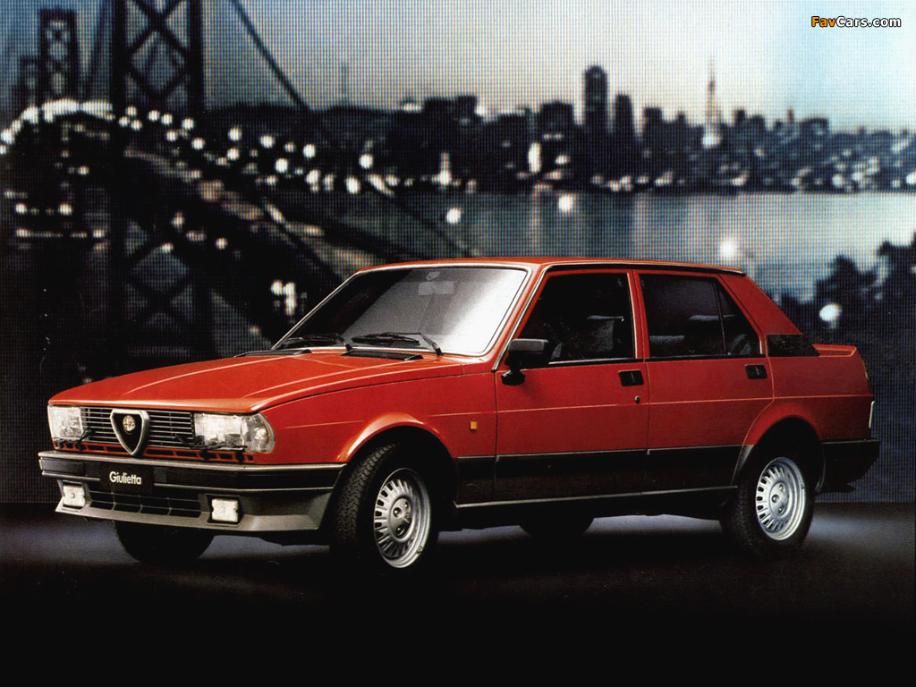 Photos of Alfa Romeo Giulietta 116 (1983–1985) (1024 x 768)