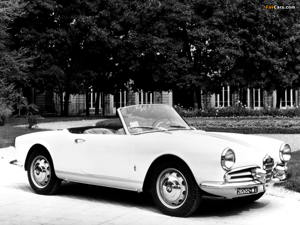 Pictures of Alfa Romeo Giulietta Spider 750/101 (1956–1962) (1024 x 768)