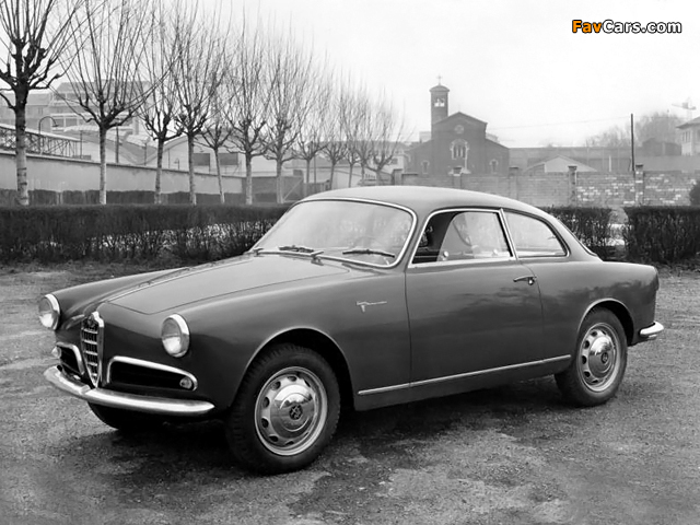 Pictures of Alfa Romeo Giulietta Sprint Veloce Alleggerita 750 (1956–1957) (640 x 480)