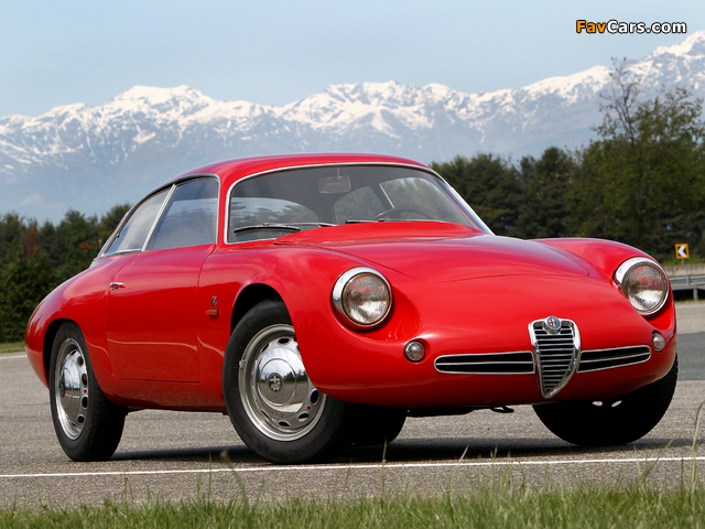 Pictures of Alfa Romeo Giulietta SZ Coda Tronca 101 (1961–1963) (640 x 480)