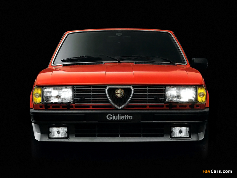 Alfa Romeo Giulietta 116 (1983–1985) wallpapers (800 x 600)
