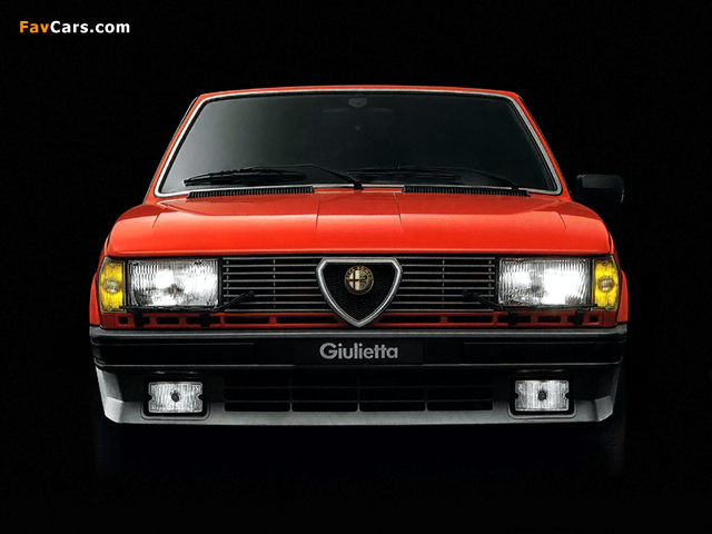 Alfa Romeo Giulietta 116 (1983–1985) wallpapers (640 x 480)