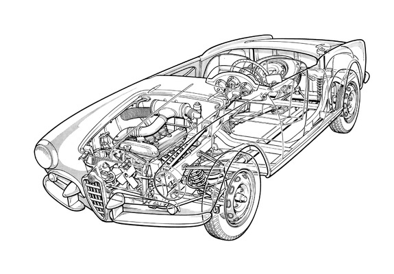 Alfa Romeo Giulietta Spider 750/101 (1956–1962) wallpapers