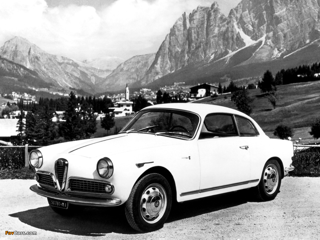 Alfa Romeo Giulietta Sprint 750/101 (1958–1962) wallpapers (1024 x 768)