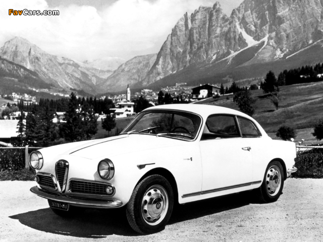 Alfa Romeo Giulietta Sprint 750/101 (1958–1962) wallpapers (640 x 480)