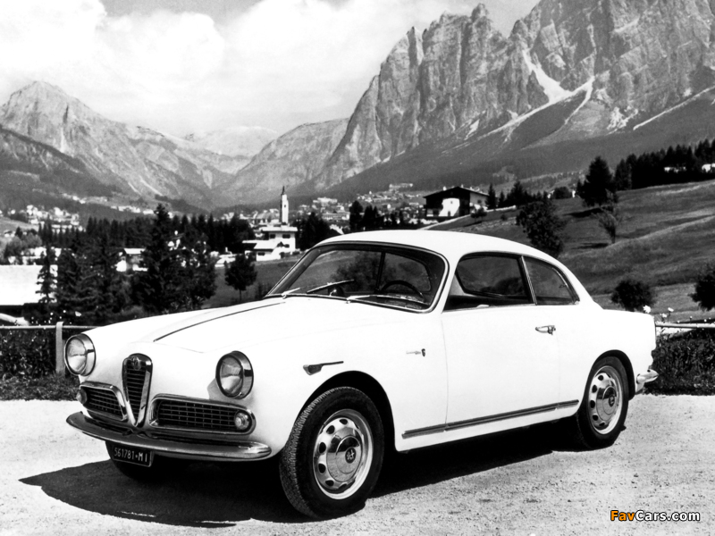 Alfa Romeo Giulietta Sprint 750/101 (1958–1962) wallpapers (800 x 600)