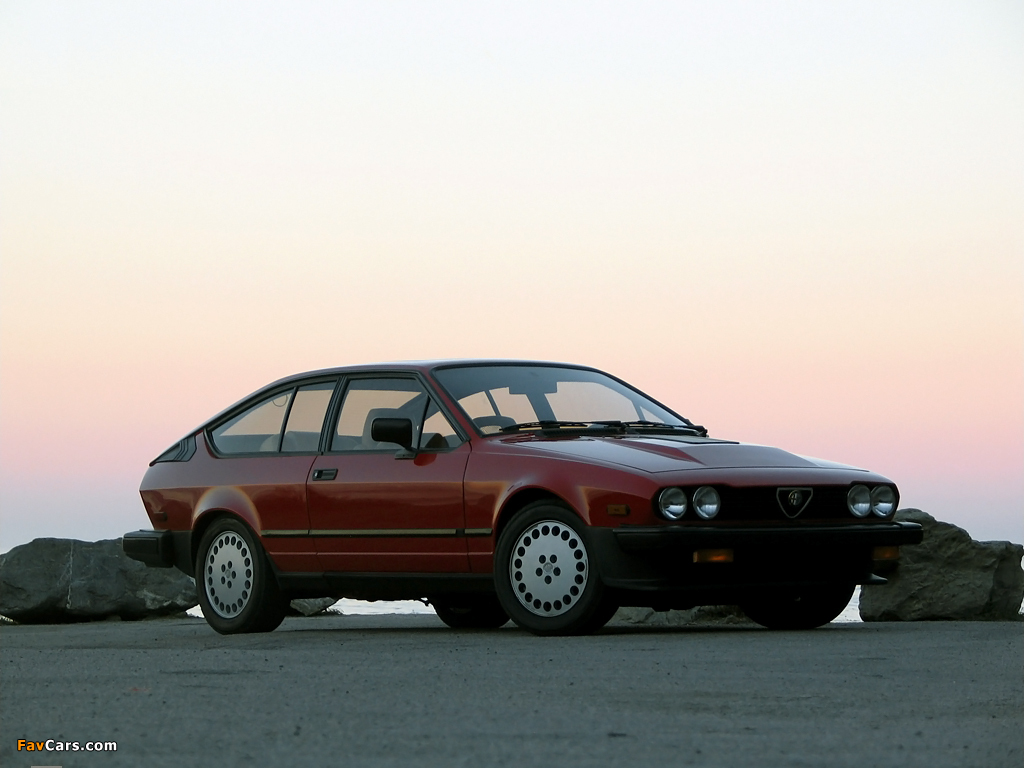 Alfa Romeo GTV 6 2.5 US-spec 116 (1983–1986) images (1024 x 768)