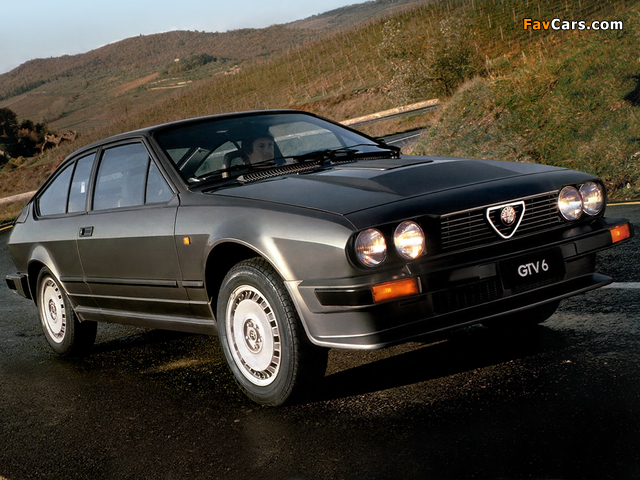 Alfa Romeo GTV 6 2.5 116 (1983–1986) photos (640 x 480)