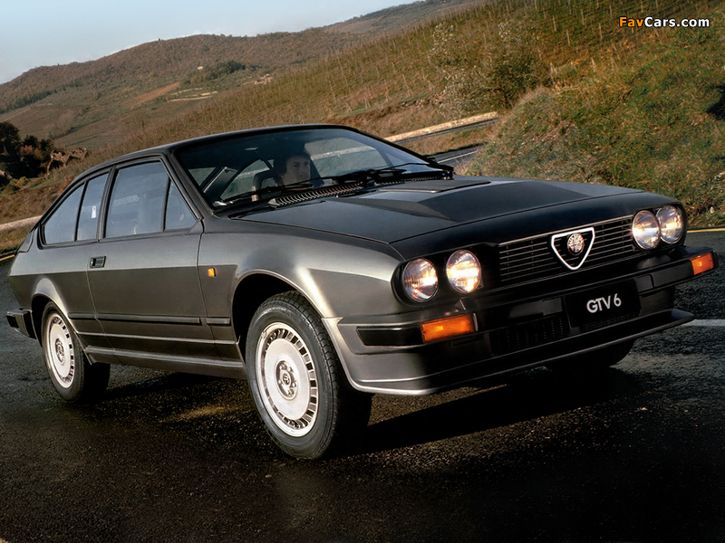 Alfa Romeo GTV 6 2.5 116 (1983–1986) photos (800 x 600)
