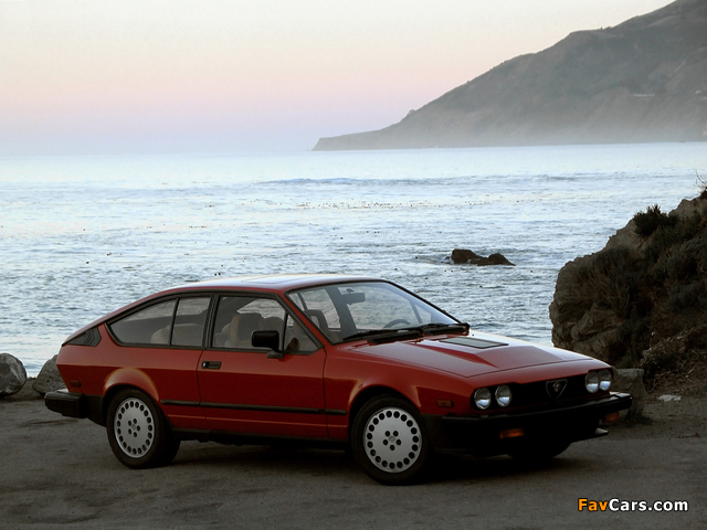 Alfa Romeo GTV 6 2.5 US-spec 116 (1983–1986) photos (640 x 480)