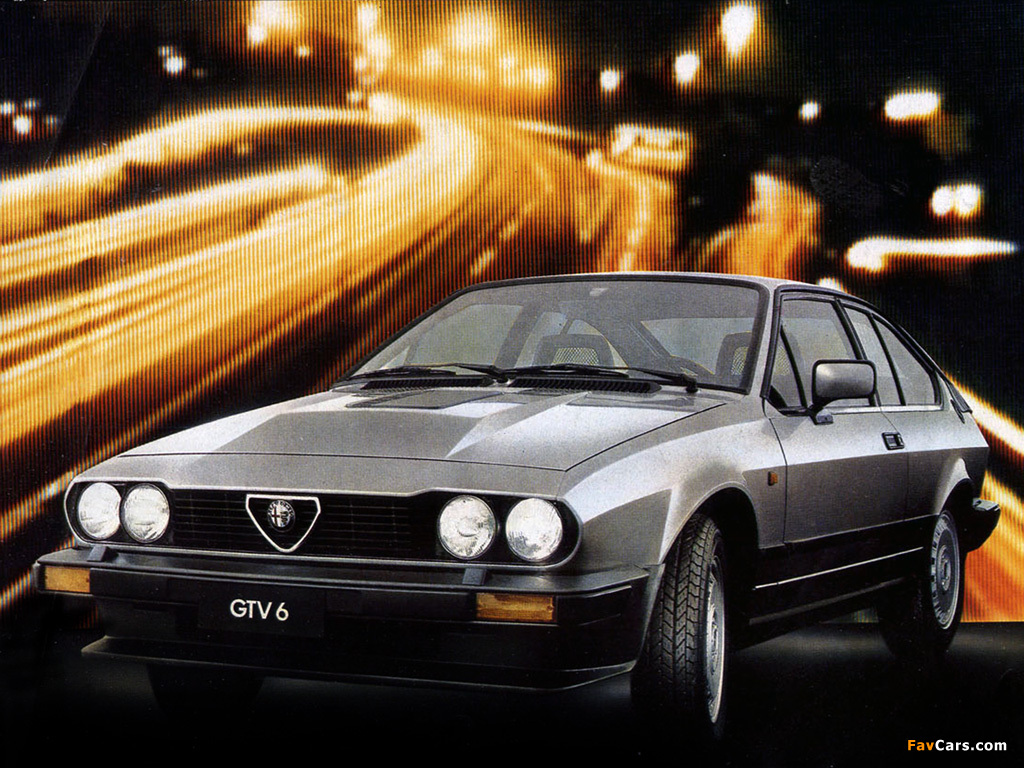 Alfa Romeo GTV 6 2.5 116 (1983–1986) wallpapers (1024 x 768)