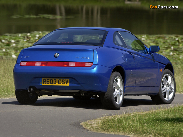 Alfa Romeo GTV UK-spec 916 (2003–2005) images (640 x 480)