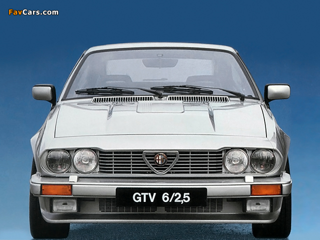 Alfa Romeo GTV 6 2.5 Grand Prix 116 (1984) images (640 x 480)