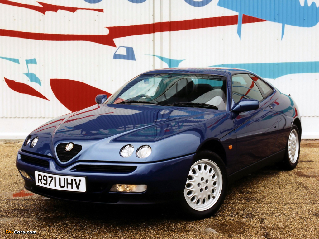 Alfa Romeo GTV UK-spec 916 (1995–1998) photos (1024 x 768)