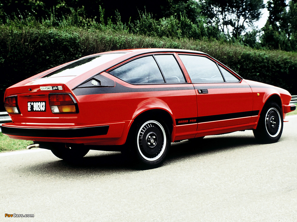 Images of Alfa Romeo GTV 2.0 Grand Prix 116 (1981–1982) (1024 x 768)