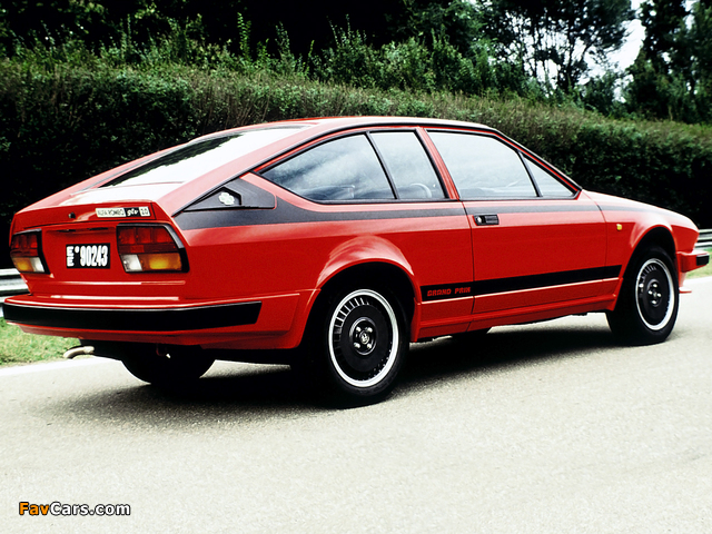 Images of Alfa Romeo GTV 2.0 Grand Prix 116 (1981–1982) (640 x 480)