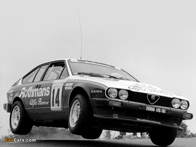 Pictures of Alfa Romeo GTV 6 2.5 Group A Rally 116 (1983–1986) (640 x 480)