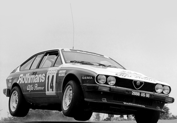Pictures of Alfa Romeo GTV 6 2.5 Group A Rally 116 (1983–1986)