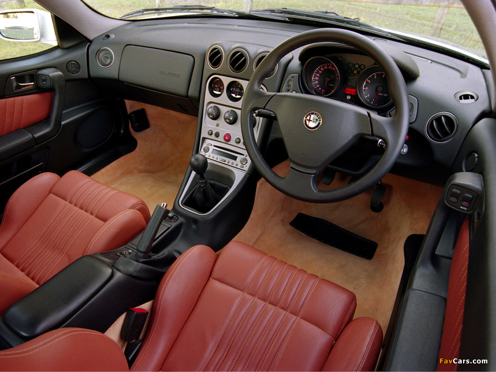 Alfa Romeo GTV AU-spec 916 (2003–2005) wallpapers (1024 x 768)