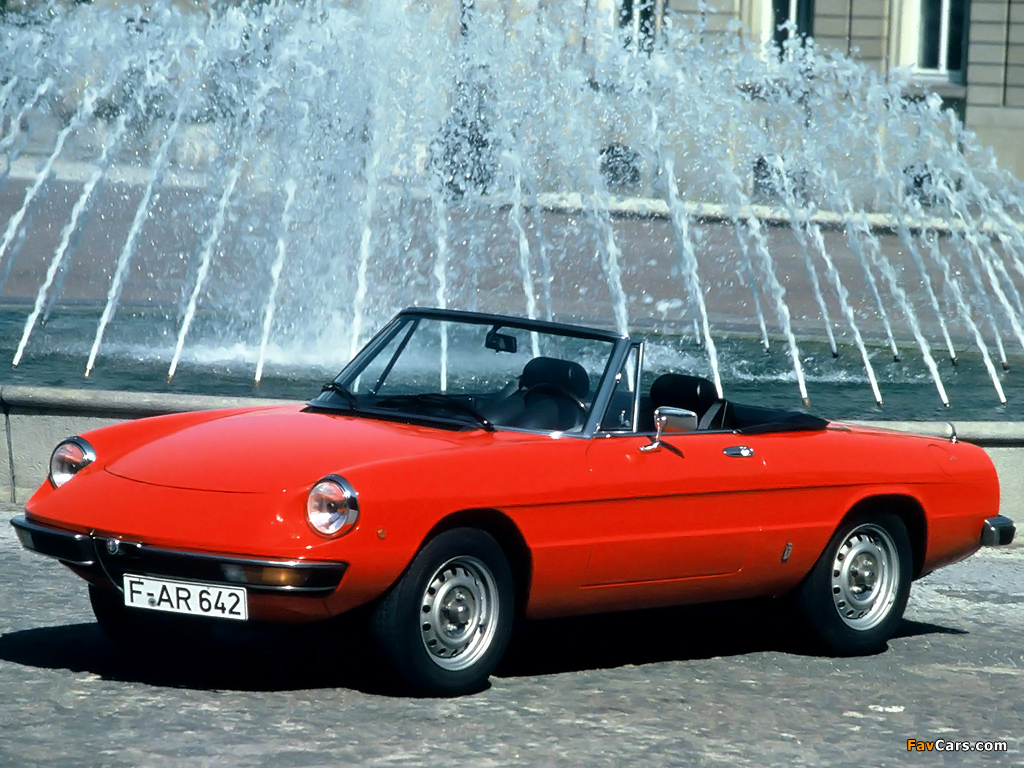 Alfa Romeo Spider Junior 105 (1972–1977) images (1024 x 768)