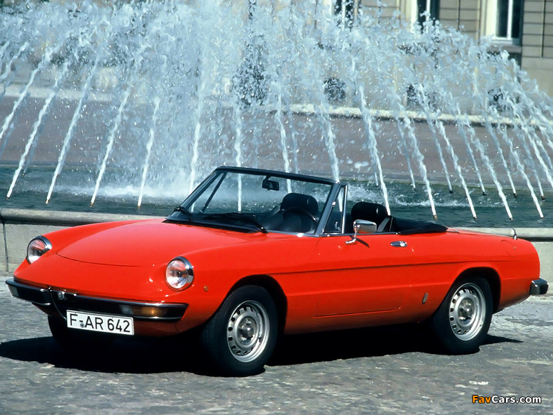 Alfa Romeo Spider Junior 105 (1972–1977) images (800 x 600)