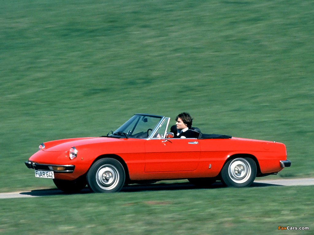 Photos of Alfa Romeo Spider Junior 105 (1972–1977) (1024 x 768)