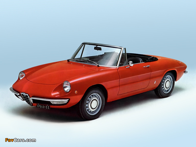 Pictures of Alfa Romeo Spider 1300 Junior 105 (1967–1969) (640 x 480)