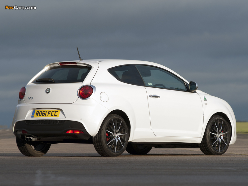 Alfa Romeo MiTo Quadrifoglio Verde UK-spec 955 (2011) images (800 x 600)