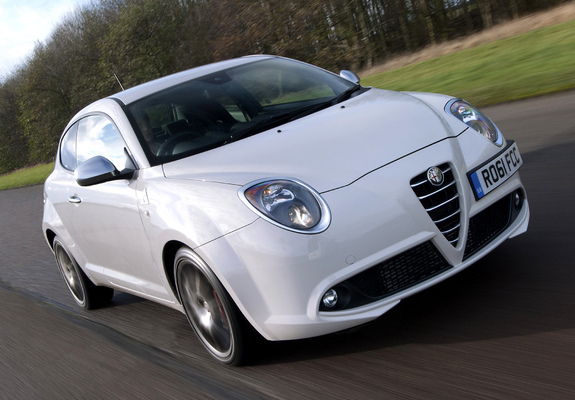 Alfa Romeo MiTo Quadrifoglio Verde UK-spec 955 (2011) wallpapers