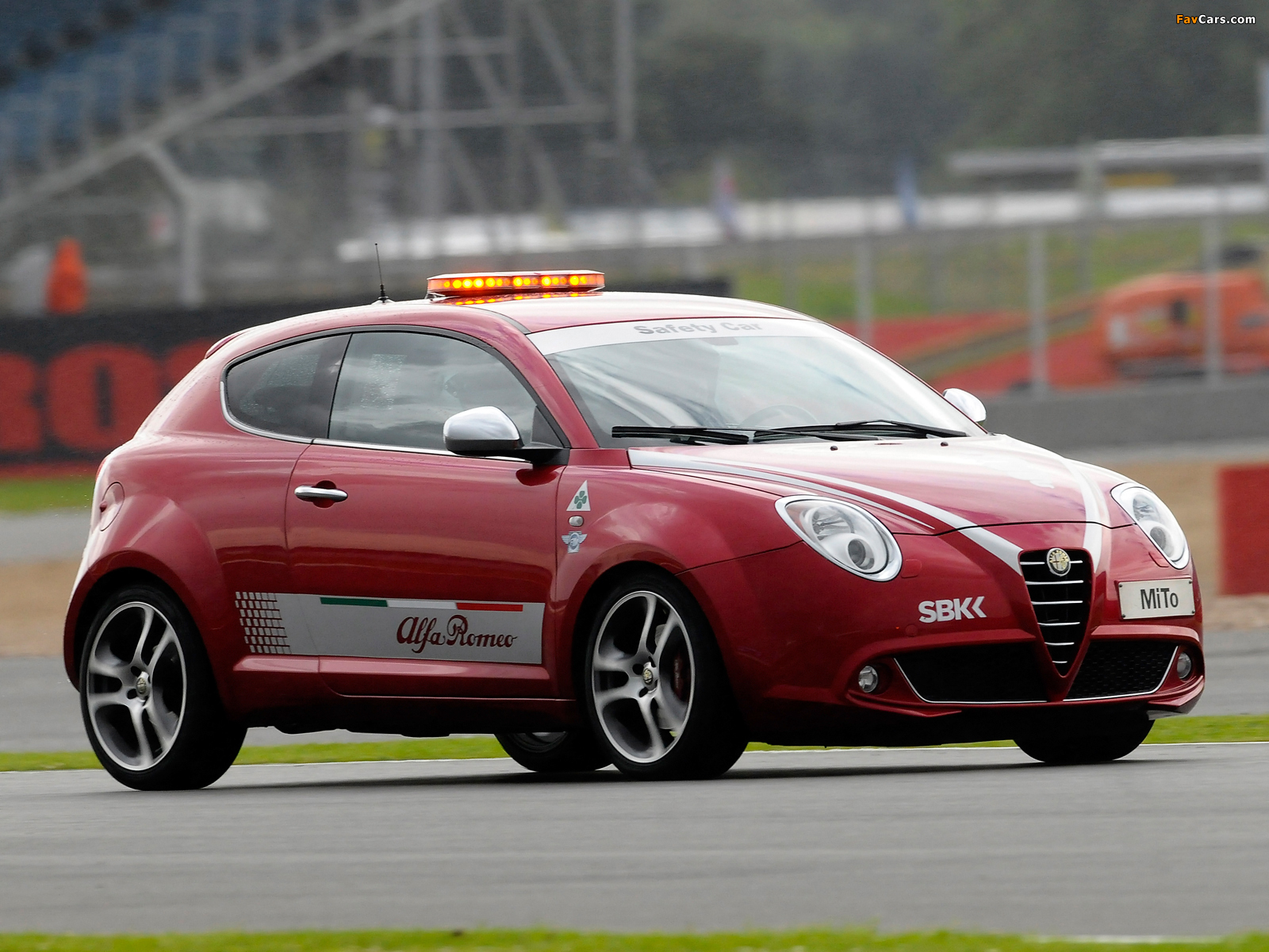 Photos of Alfa Romeo MiTo Quadrifoglio Verde SBK Safety Car 955 (2011) (1600 x 1200)