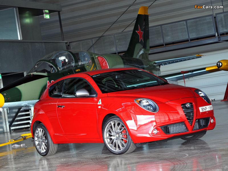 Pictures of Alfa Romeo MiTo Quadrifoglio Verde AU-spec 955 (2010–2011) (800 x 600)