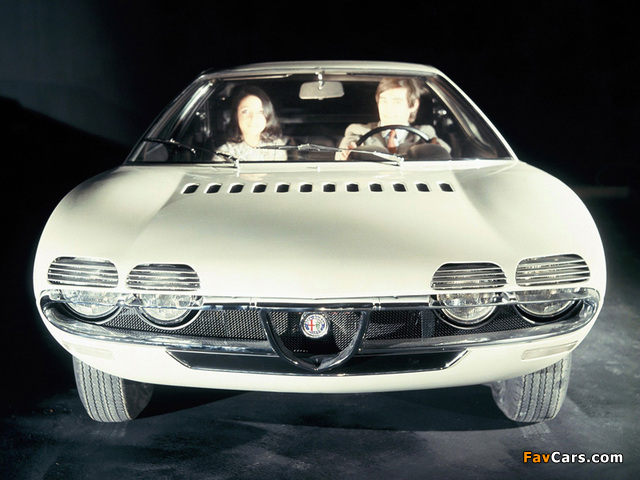 Alfa Romeo Montreal Expo Prototipo 105 (1967) wallpapers (640 x 480)