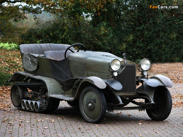 Pictures of Alfa Romeo RM Winter Sports Half Track (1925) (640 x 480)