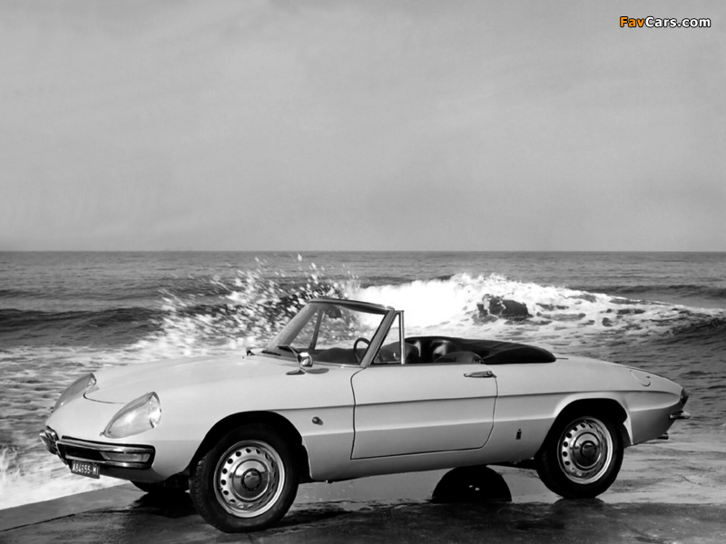 Alfa Romeo Spider 1600 Duetto 105 (1966–1967) photos (800 x 600)