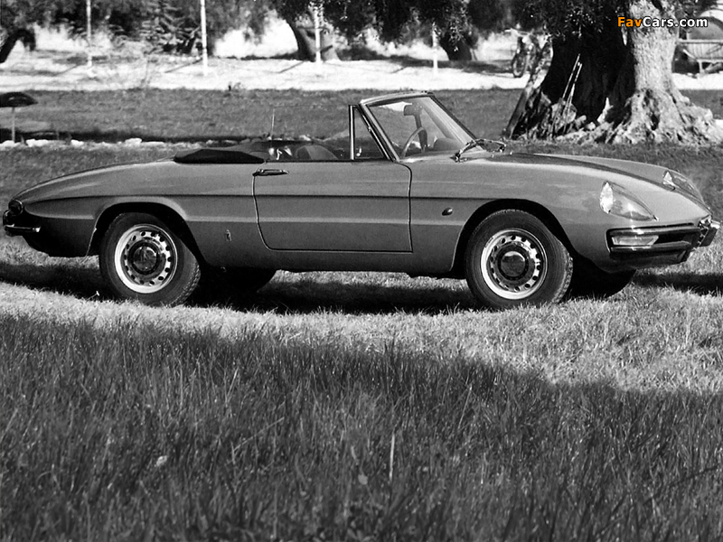 Alfa Romeo 1750 Spider Veloce 105 (1967–1969) photos (800 x 600)