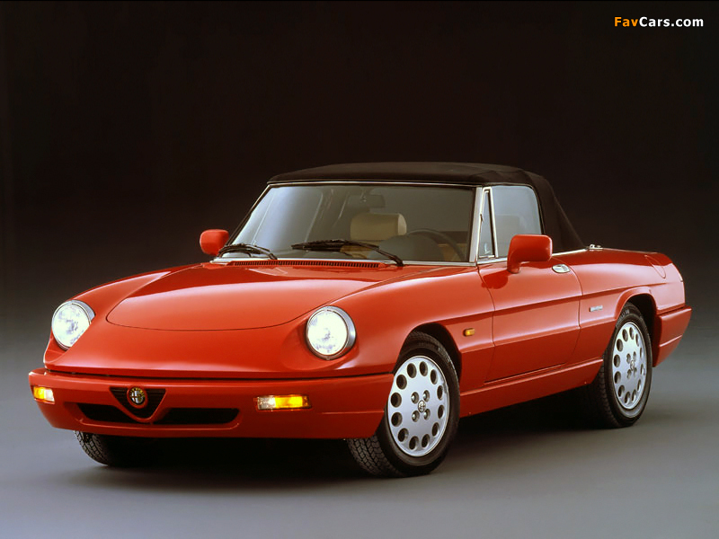 Alfa Romeo Spider 115 (1990–1993) photos (800 x 600)