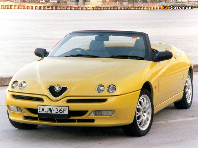 Alfa Romeo Spider AU-spec 916 (1998–2003) images (640 x 480)
