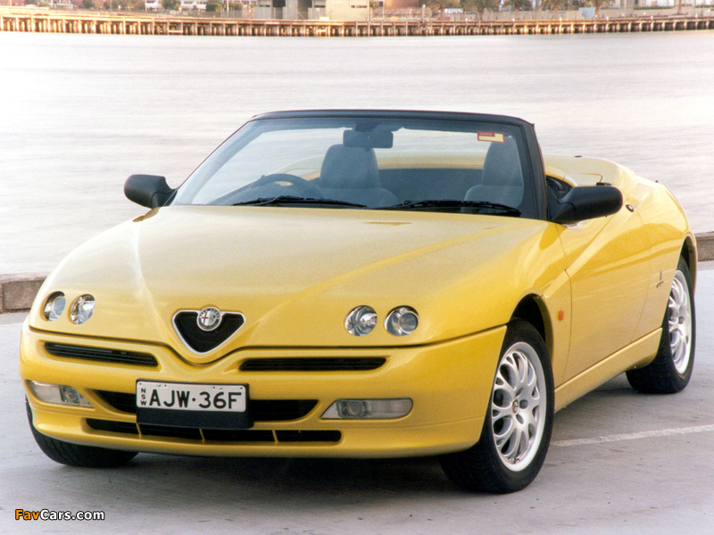 Alfa Romeo Spider AU-spec 916 (1998–2003) images (800 x 600)