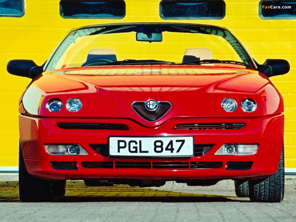 Alfa Romeo Spider UK-spec 916 (1998–2003) photos (1024 x 768)