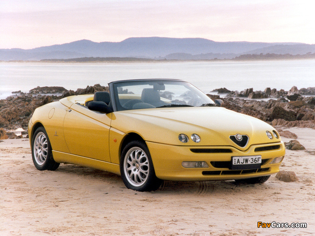 Alfa Romeo Spider AU-spec 916 (1998–2003) pictures (640 x 480)