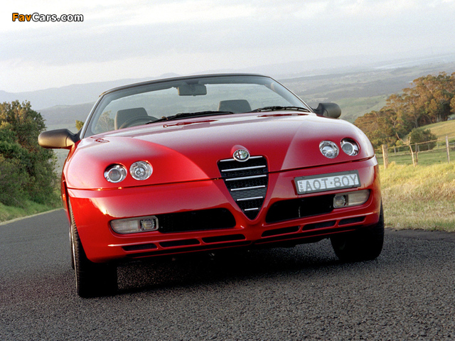 Alfa Romeo Spider AU-spec 916 (2003–2005) photos (640 x 480)