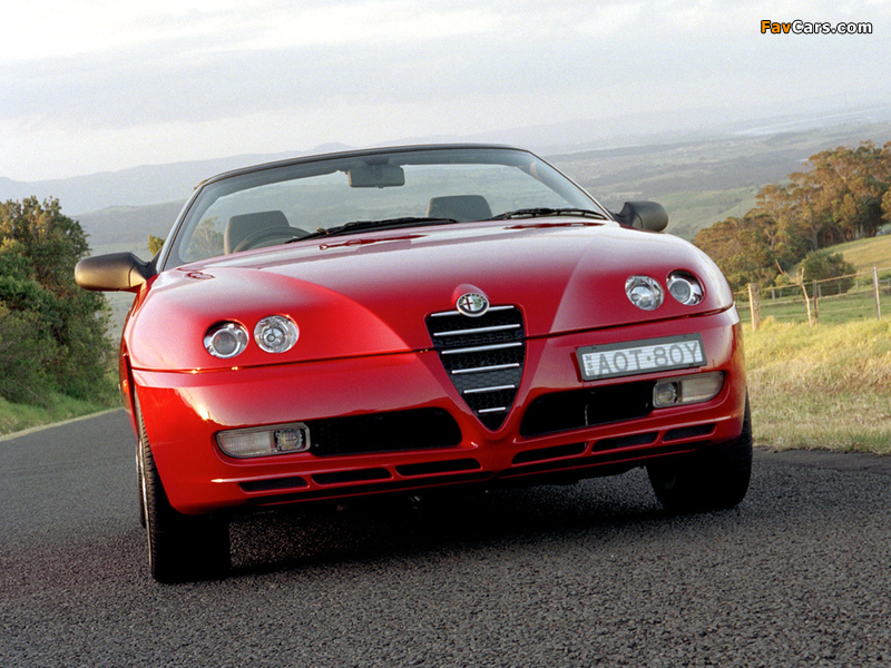 Alfa Romeo Spider AU-spec 916 (2003–2005) photos (800 x 600)