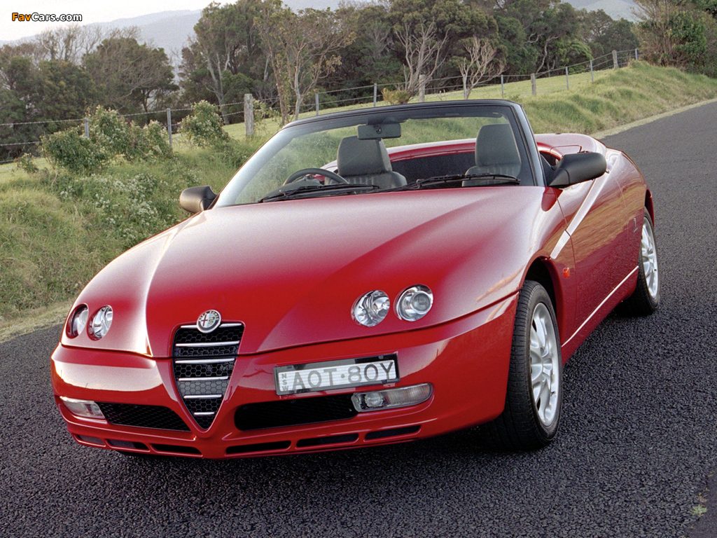 Alfa Romeo Spider AU-spec 916 (2003–2005) photos (1024 x 768)