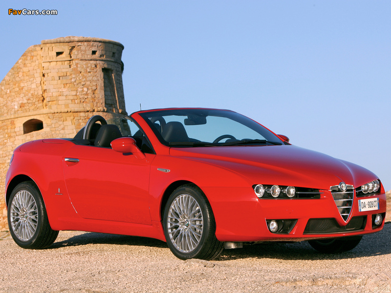 Alfa Romeo Spider 939E (2006–2010) photos (800 x 600)
