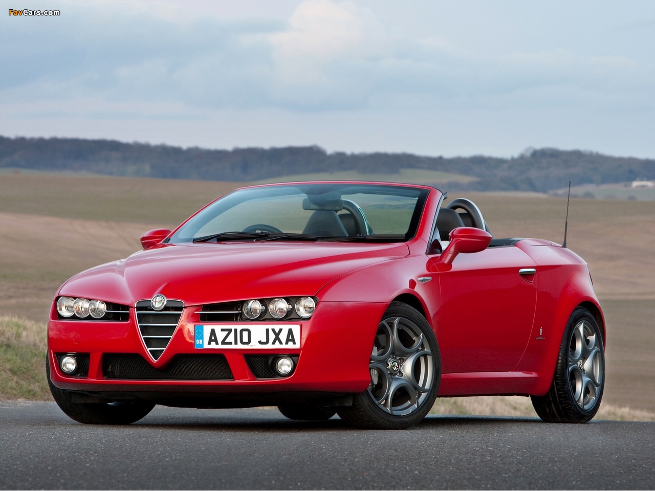 Alfa Romeo Spider UK-spec 939E (2006–2010) wallpapers (1280 x 960)