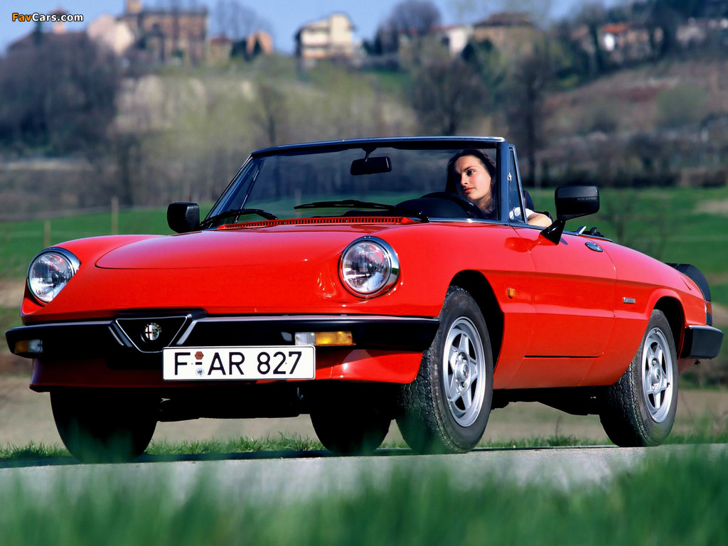 Alfa Romeo Spider 115 (1983–1990) images (1024 x 768)